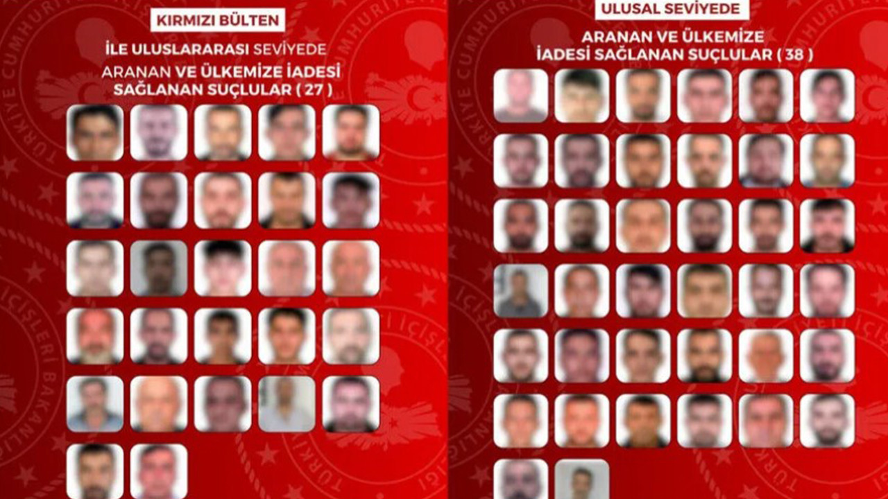 Bakanlik acikladi kirmizi bultenle aranan 65 suclu turkiyeye getirildi MWVtqC19